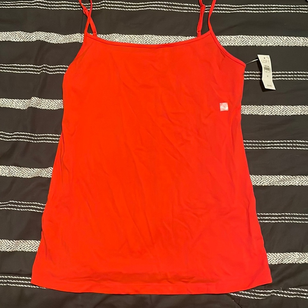 Orange tank top